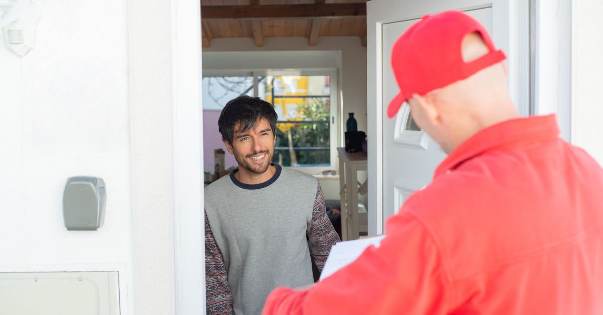 locksmith unlocking front door — Cresskill Locksmith